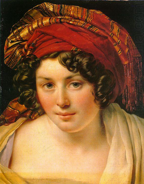 A Woman in a Turban, Anne-Louis Girodet-Trioson